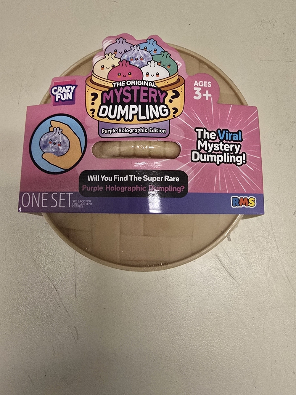 Authentic Mystery Dumpling Purple Holographic Edition Toy